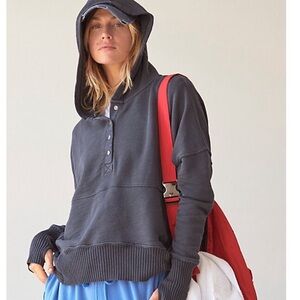FP Movement Solid honey dove sweater